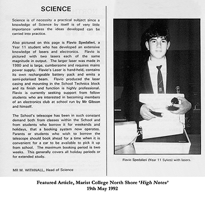 Marist College 1992 High Notes